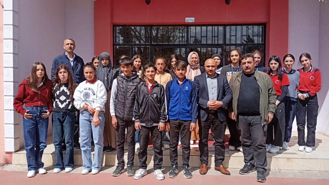 Akça ilköğretim okulu 8.sınıf öğrencileri okulumuzu ziyaret etti.
